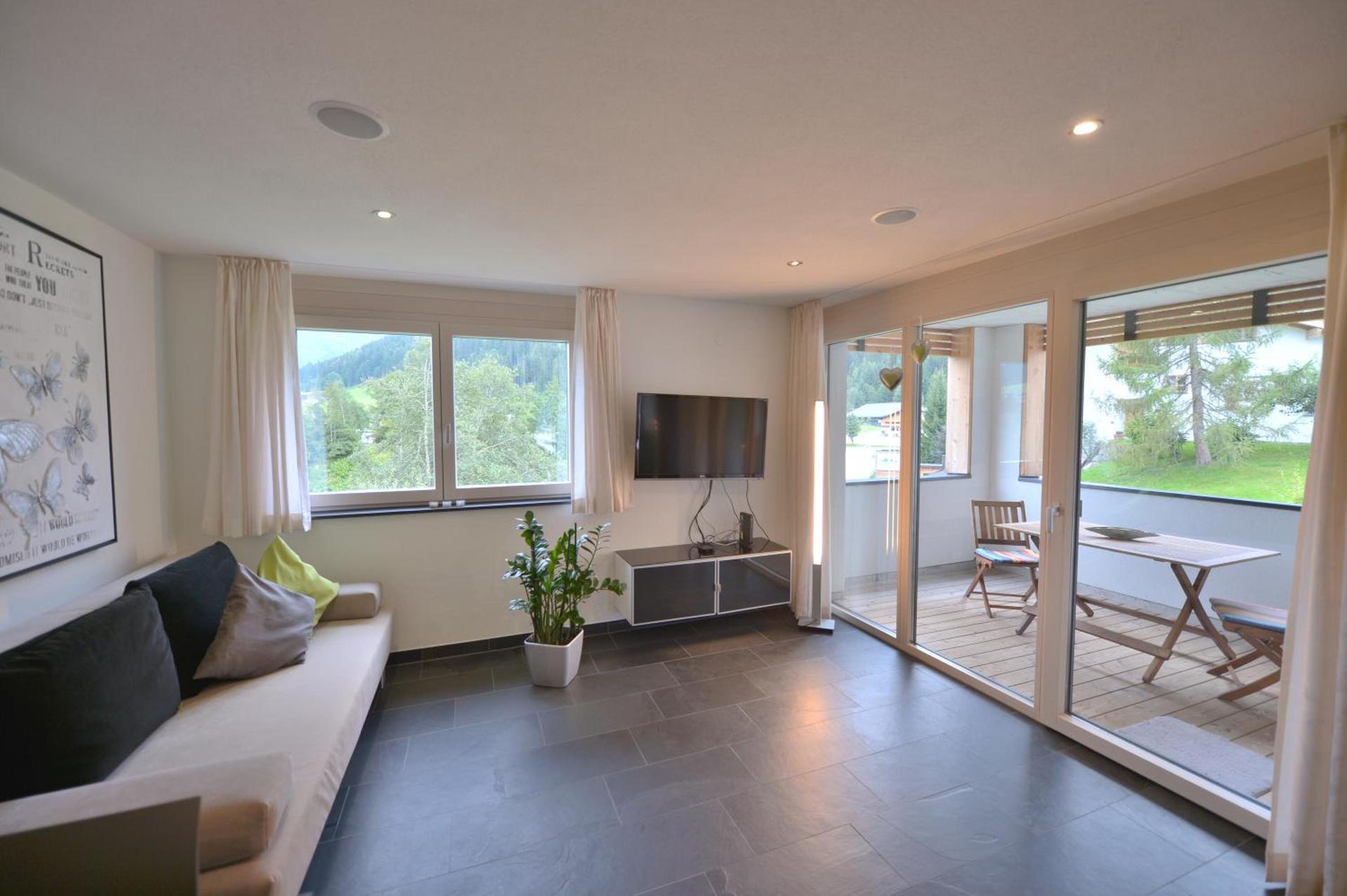 Apartment mit 1 Schlafzimmer und Balkon